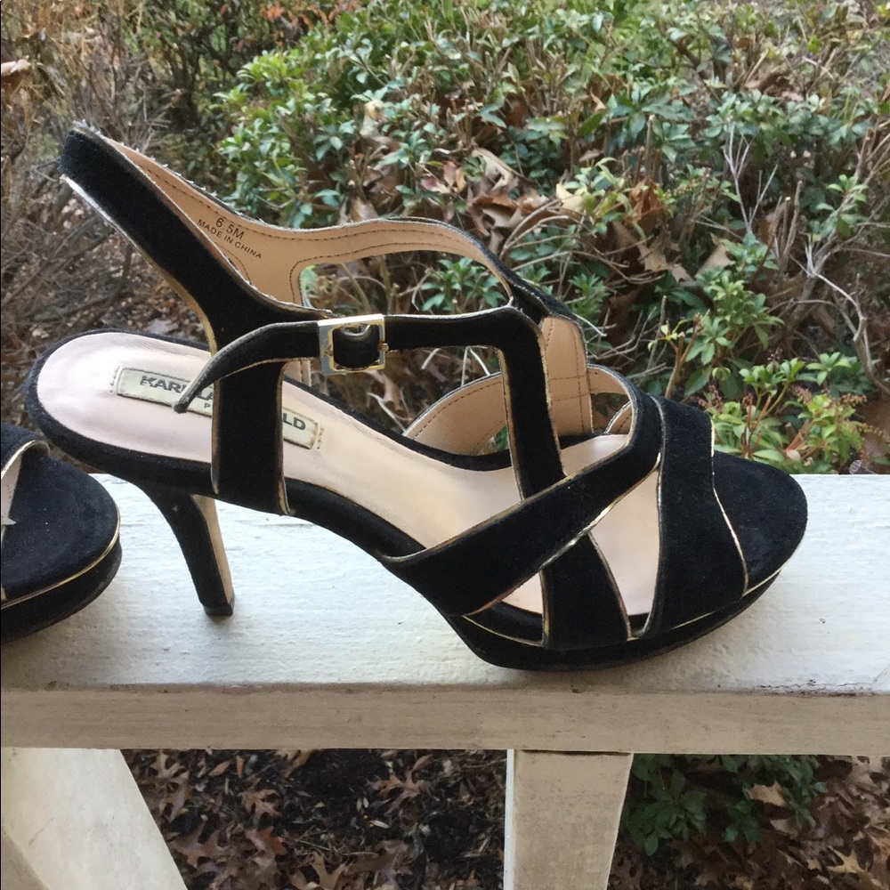 Black heels